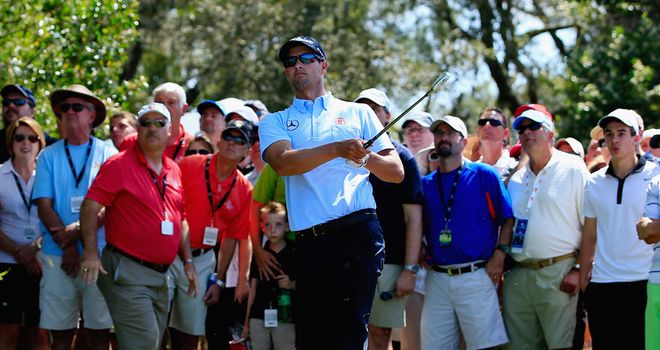 Adam Scott: In commanding position at halfway stage in Florida