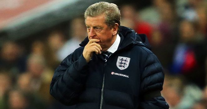 England manager Roy Hodgson may take some young players to Brazil.