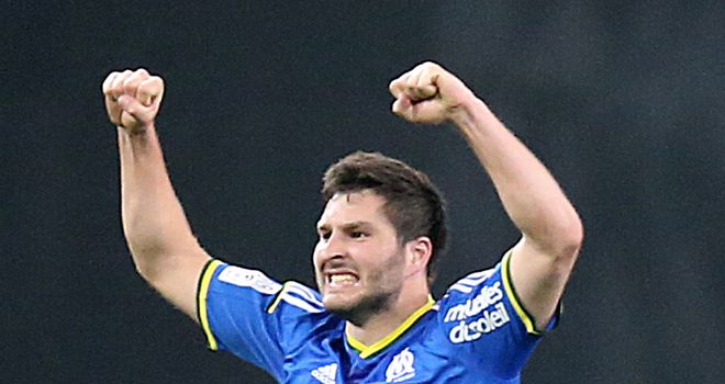 Andre-Pierre Gignac rescued a point for Marseille