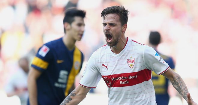 Harnick gave Stuttgart the lead but they could not hold on