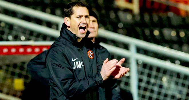 Jackie Mcnamara: Dundee United boss was pleased with his team
