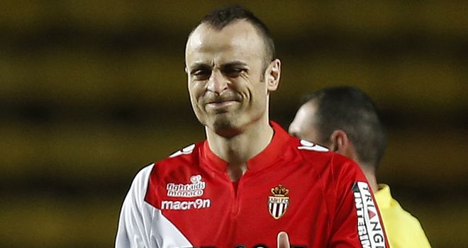 Dimitar Berbatov: On the scoresheet for Monaco