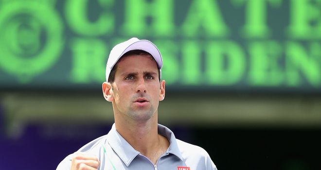 Novak Djokovic: Bidding for a fourth Miami title