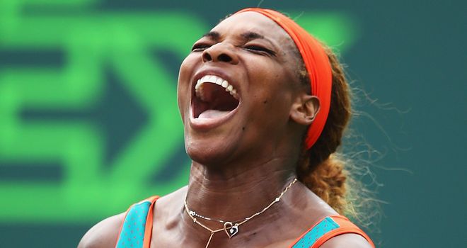 Serena Williams: Through to the fourth round in Miami