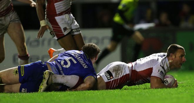 Blake Green: Ran in the second of Wigan's two tries