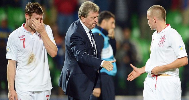Roy Hodgson defends midfielder Tom Cleverley