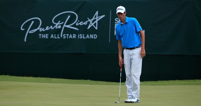 Chesson Hadley: American birdied four out of five holes from the second on Saturday