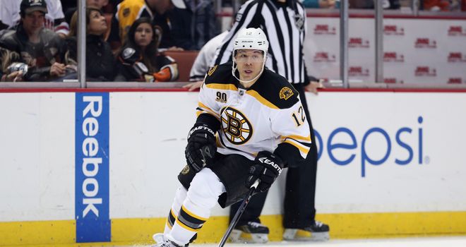 Jarome Iginla: Two goals for the Boston Bruins