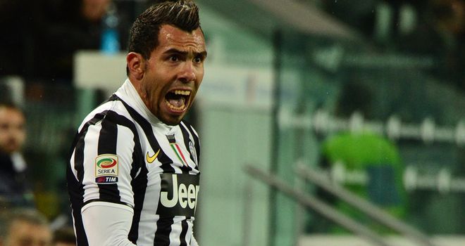 Tevez: Influential for Juve