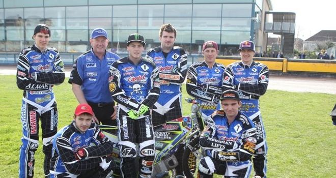 Poole Pirates Speedway Team (Picture credit speedwayprint)