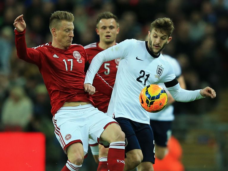 Lallana: Delighted to be on the winning side with England