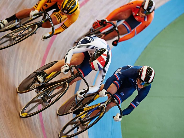 Becky James won a bronze medal