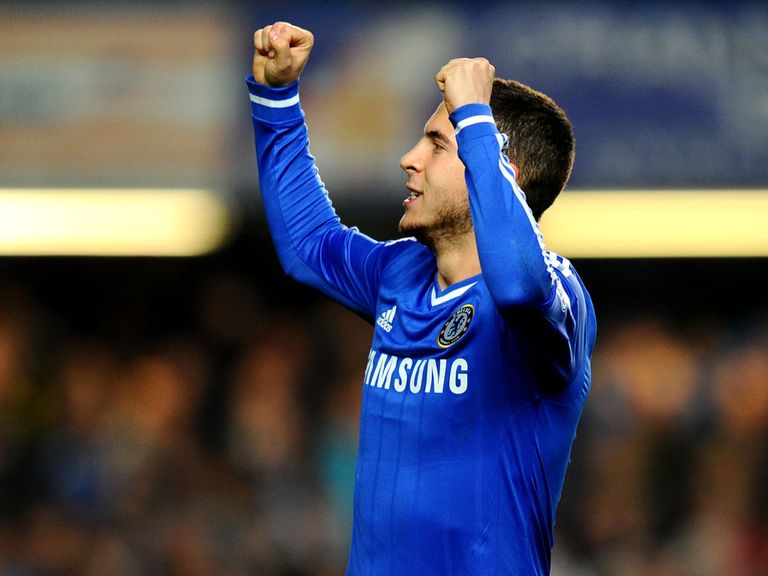 Hazard: Only Chelsea star carrying an injury currently