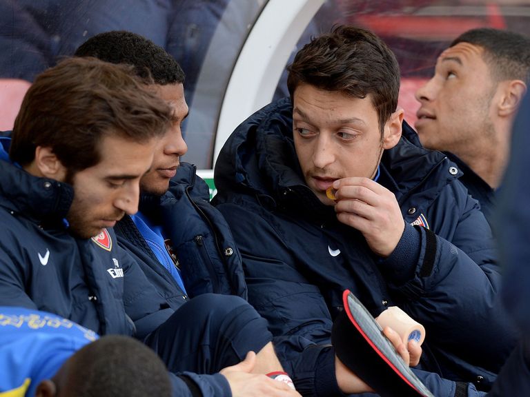 Mesut Ozil: Over his penalty miss