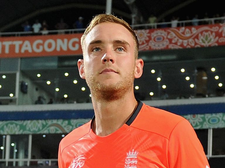 Stuart Broad: Upset after play continued