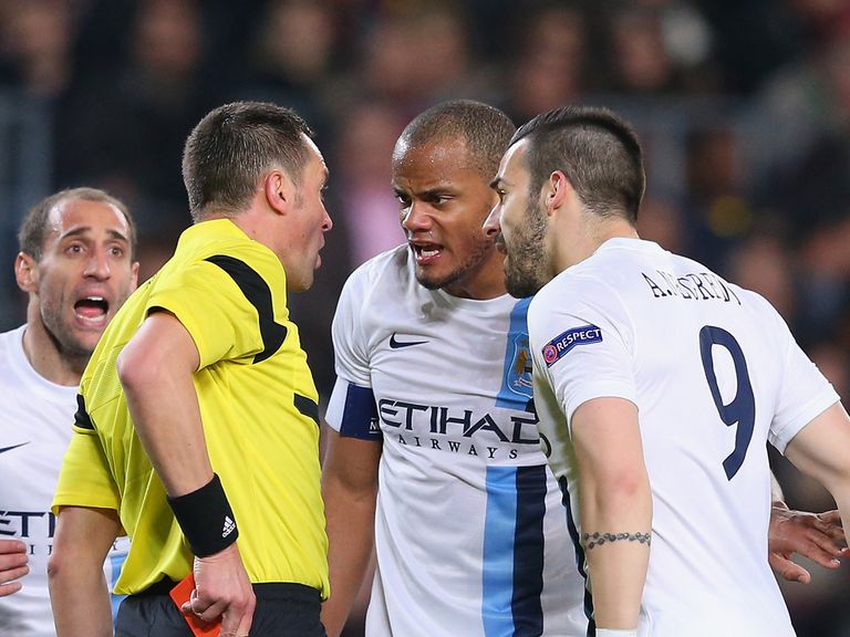Kompany: Disappointed after Man City's exit to Barcelona
