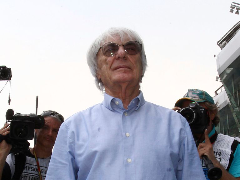 Bernie Ecclestone: Denies rift with Todt