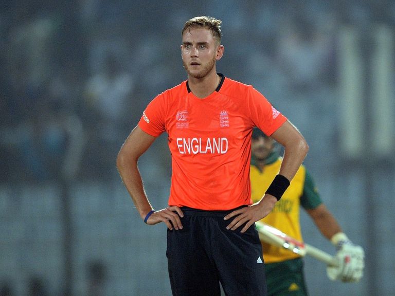 Stuart Broad: Knee problem sees him miss ODI clashes with Sri Lanka