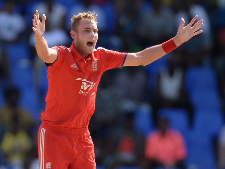 Stuart Broad: Has been troubled by a knee injury