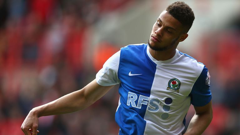 Rudy Gestede: Netted a brace for Rovers