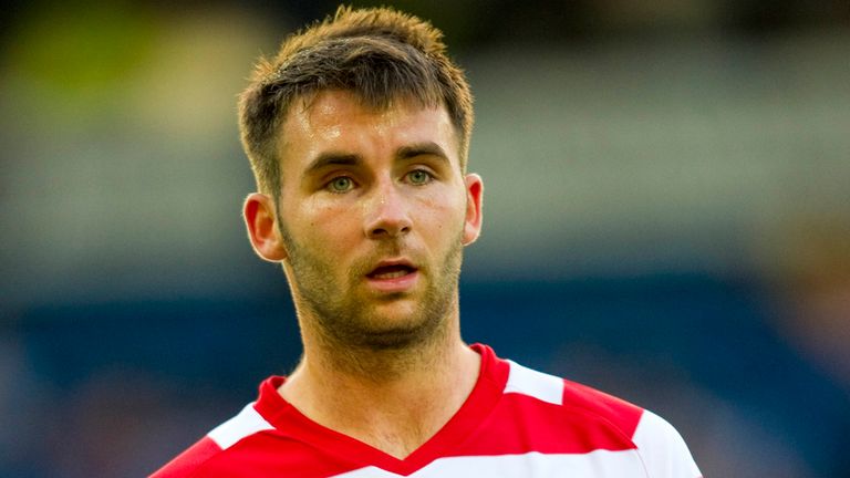 James Keatings: Young Hearts forward netted hat-trick against Raith Rovers