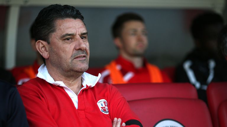 John Gregory: Believes Lewis Young can flourish at Crawley