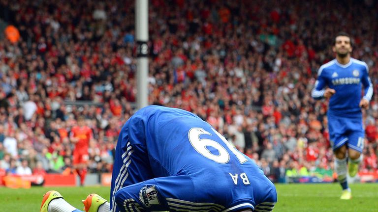 Demba Ba: Scored for Chelsea at Anfield