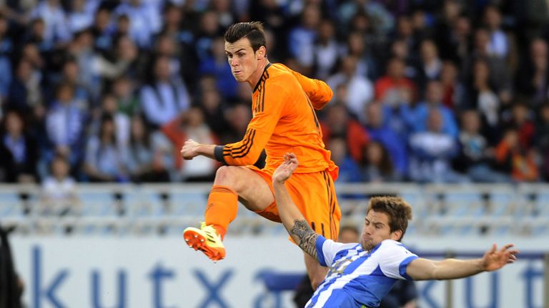 Gareth Bale in action for Real Madrid