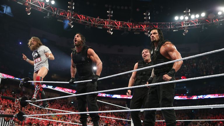 Daniel Bryan and The Shield taunt their foes on Raw
