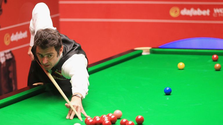Ronnie O'Sullivan: Opened up a commanding 7-2 lead over Robin Hull