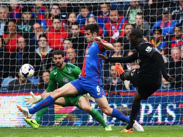 Yaya Toure scores Man City's second goal