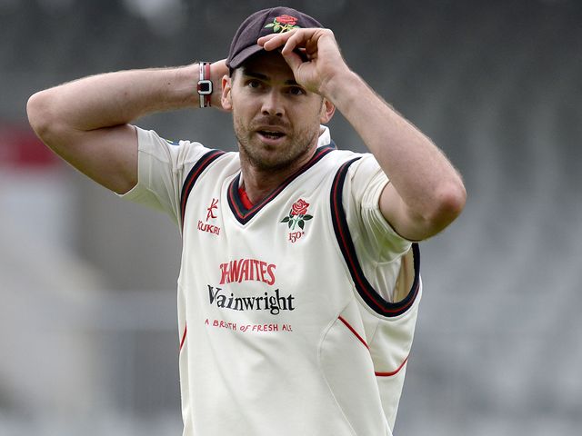 James Anderson: Made fine start to his season with Lancashire