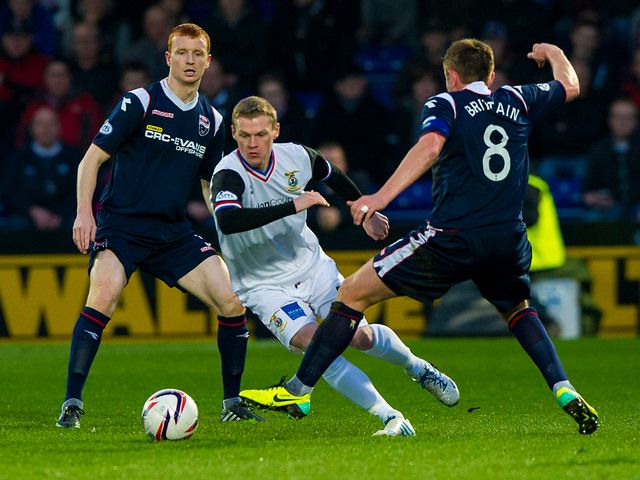 Billy McKay in action for Inverness
