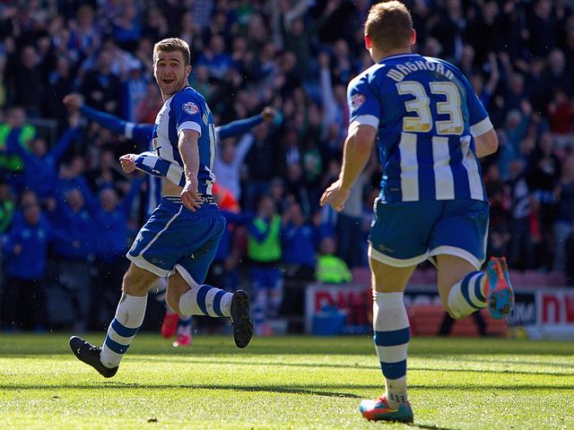 Callum McManaman: Scored a brace for Wigan