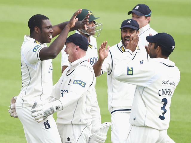 Keith Barker: In the wickets for Warwickshire