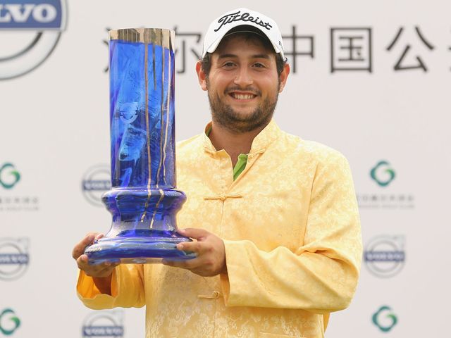 Alexander Levy with his China Open trophy