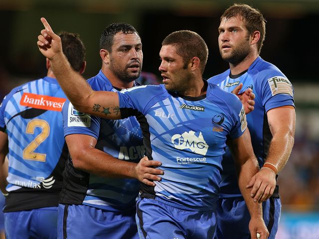 Matt Hodgson: Scored twice as Western Force moved second