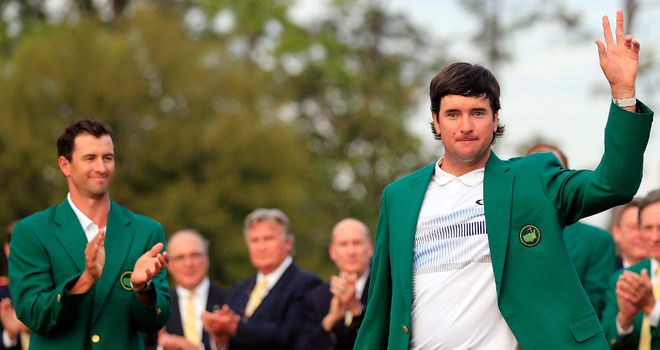 Bubba Watson: Winner of two green jackets in three years