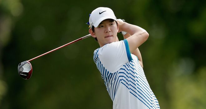Noh Seung-yul: Leads the Zurich Classic in New Orleans.