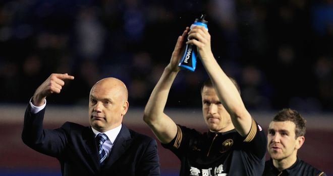 Uwe Rosler: Praised his Wigan players for reaching the play-offs