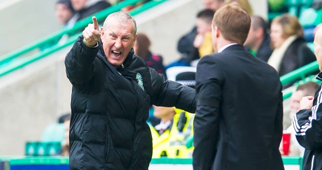 Terry Butcher: Hibernian boss was unhappy at losing soft goals
