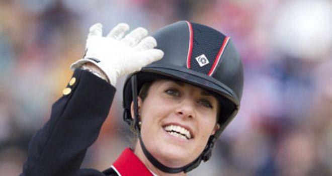Charlotte Dujardin: The Brit has triumphed in two events at the Dressage World Cup in France.