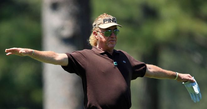 Miguel Angel Jimenez: Shot the best round of the week on 'moving Saturday'