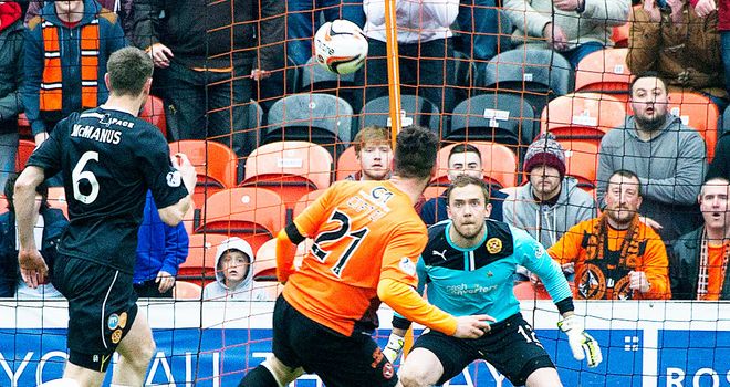 Nadir Ciftci: Opens the scoring in Dundee United's win over Motherwell