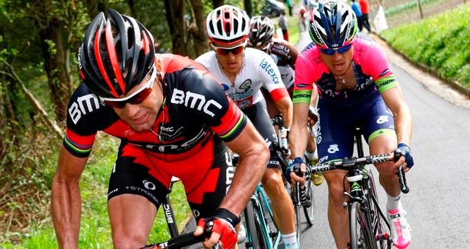 Cadel Evans: Showing good form in Trentino