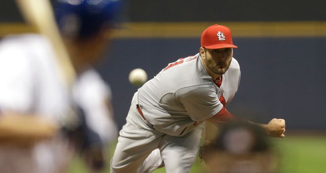Pitcher Lance Lynn: Starred for the St Louis Cardinals at Miller Park