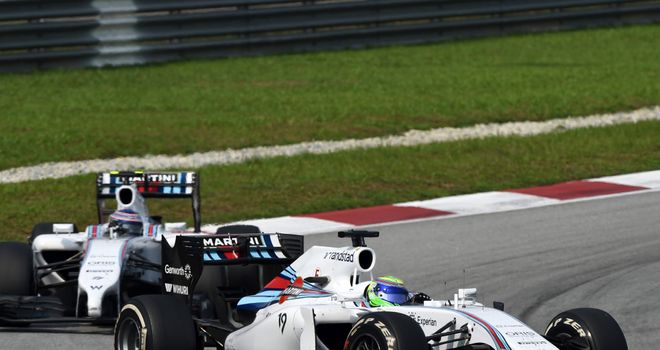 Confusion: Massa leads Bottas in Malaysia