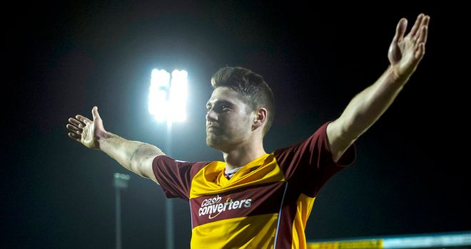 Iain Vigurs: Scored the late winner as Motherwell beat Inverness