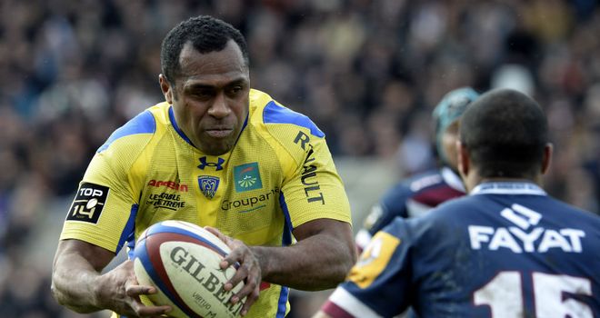 Sitiveni Sivivatu: Identified as Clermont Auvergne's dangerman