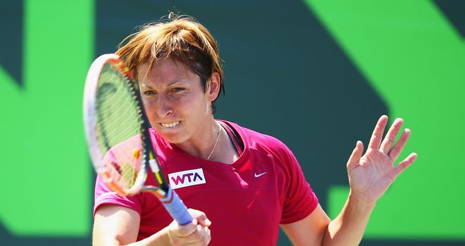 Yvonne Meusburger: The home favourite fought back to defeat teenager Tereza Smitkova